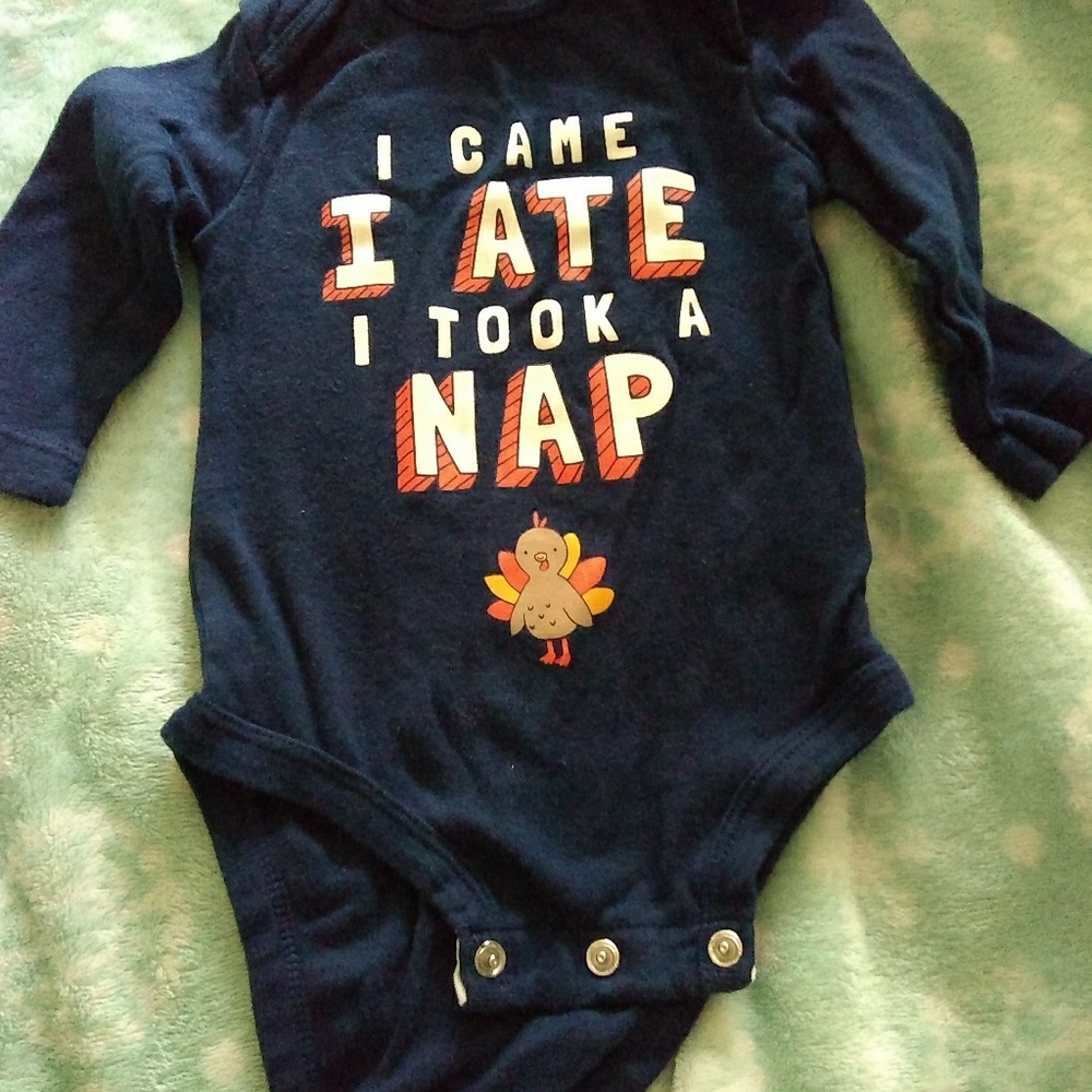 🔴3 for $15🔴 Baby Thanksgiving onesie